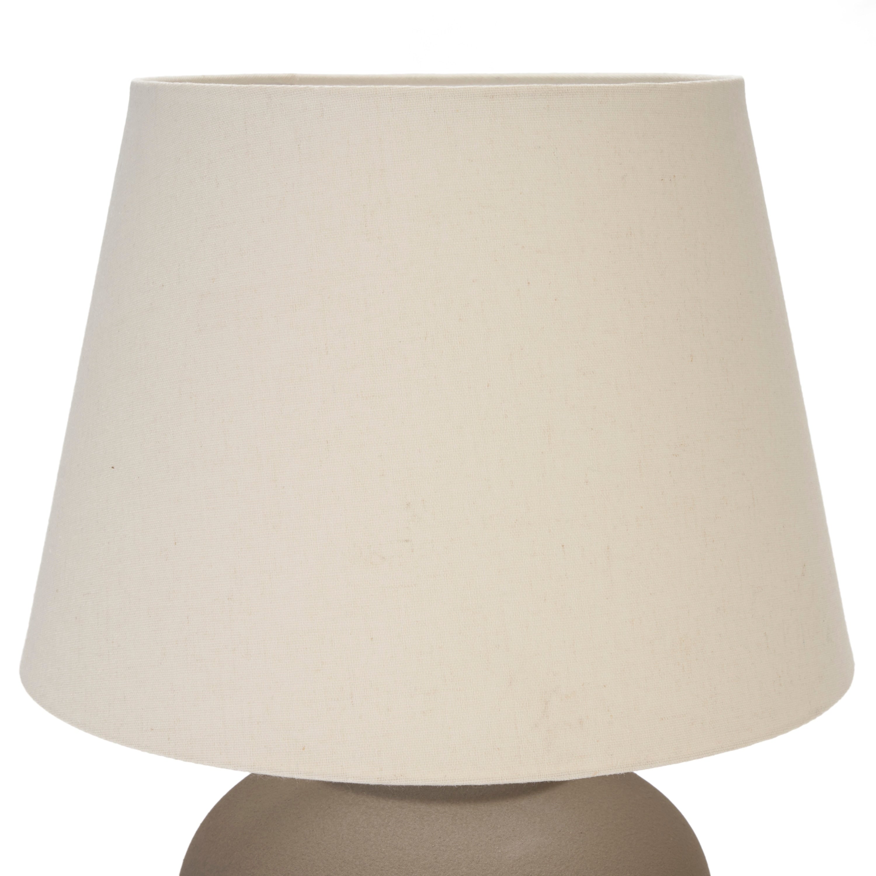 Nourison 20 Rustic Ceramic Pot Table Lamp