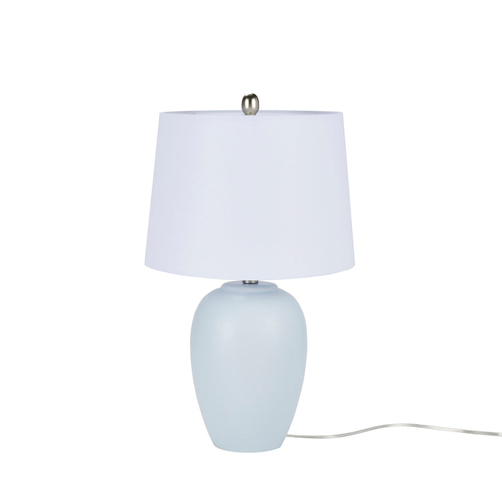 Nourison 23 Unglazed Ceramic Jar Table Lamp