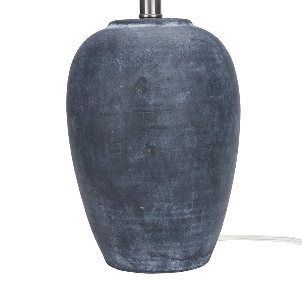 Nourison 23 Unglazed Ceramic Jar Table Lamp